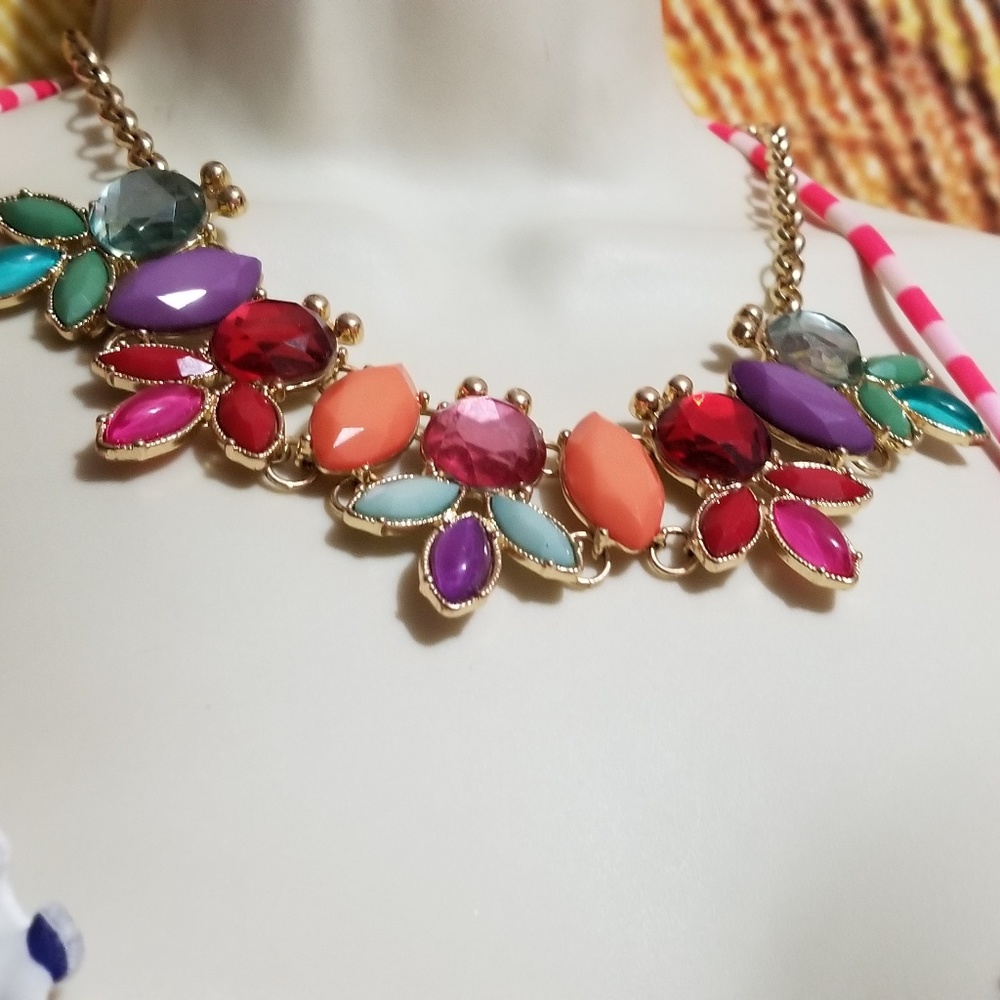 Chunky Statement Necklace - image 5